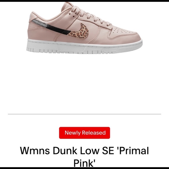 Nike Shoes - Brand New Dunk Low SE Primal Pink